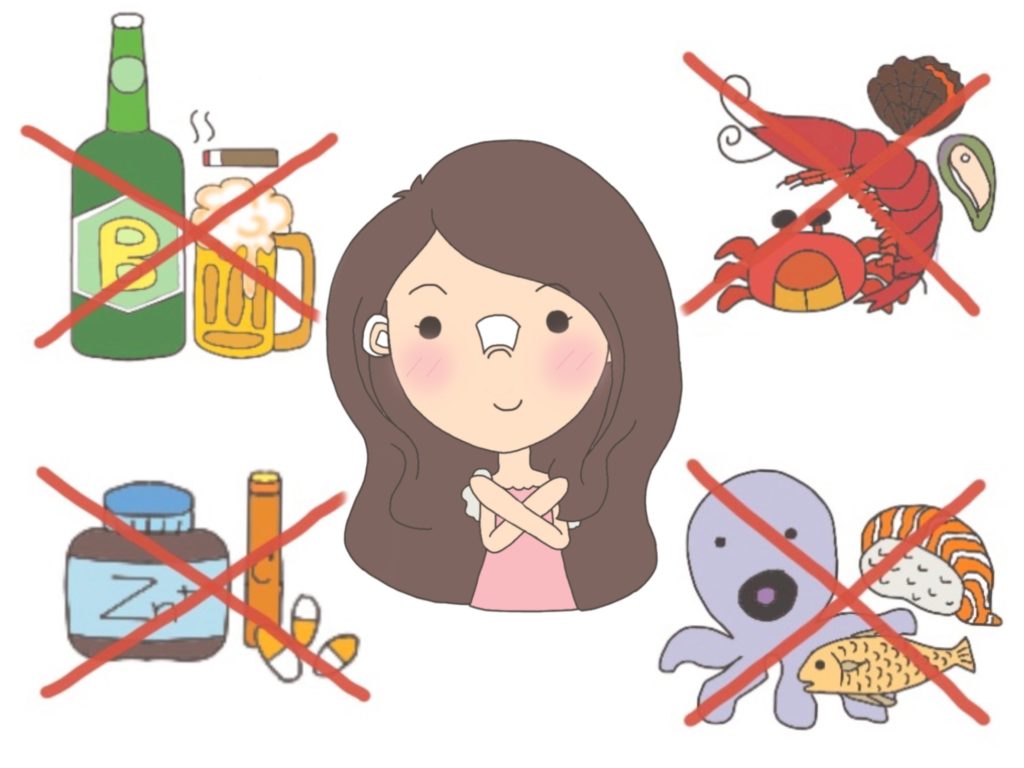 หลังเสริมจมูกทานอะไรได้บ้าง