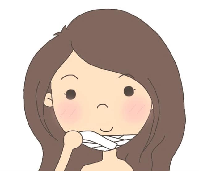 การทำความสะอาดแผลคางหลังทำคาง